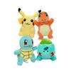 Charmander Squirtle Bulbasaur Plush Toy Anime Figure Model Kids Birthday Gift Anime Stuffed Gift for Kids Children