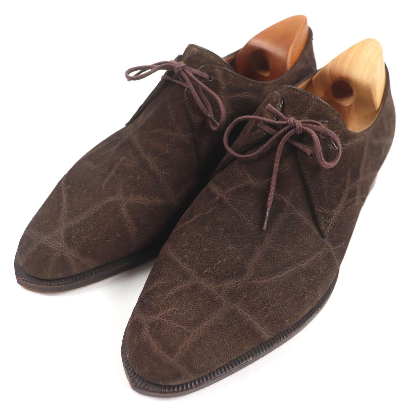 

Шкіряне взуття John Lobb Темно-коричневе Шкіра слона Чоловіче Вживане