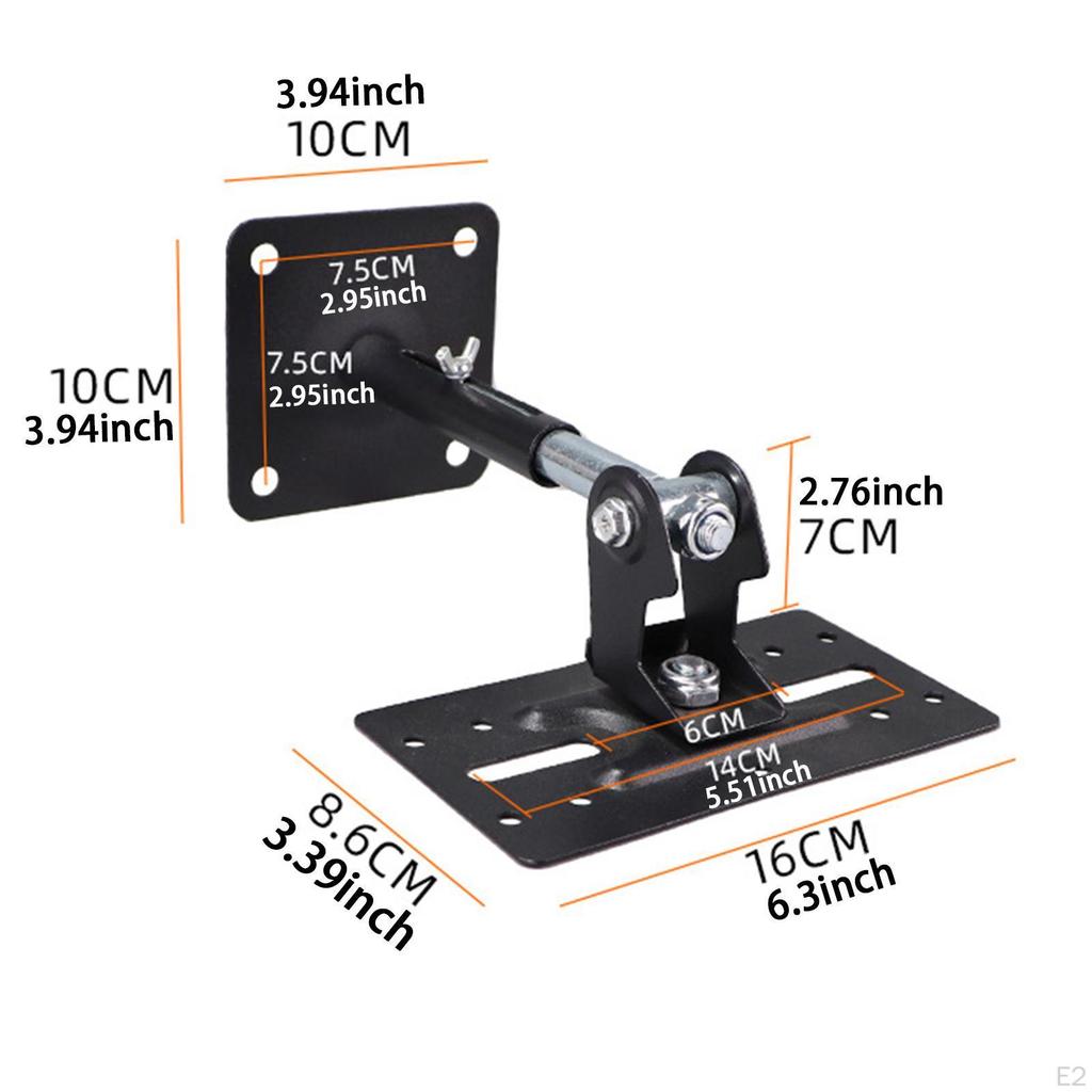 Lautsprecher Deckenhalterung Verstellbarer Halter Großer Aufhänger Universal Wand