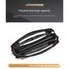 Men's Handheld Bag High End PU Leather Long Wallet Large Capacity Multi Card Slot Wrist Bag Password Anti Theft Phone Bag