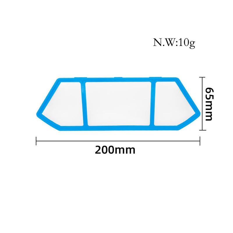 Fit For Tesvor S6 Turbo Robot Vacuum Cleaner Spare Main Side Brush Cover HEPA Filter Strainer Mop Wipe Rag Accessories Parts