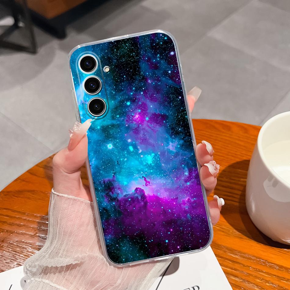 For Samsung Galaxy S24 Plus Ultra Phone Case Creative Soft TPU Silicone Clear Anti Drop Special Back Cover For Samsung S 24 Capa