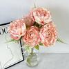 Peony Wedding Decor Artificial Flower Arrangement For Home And Event Styling