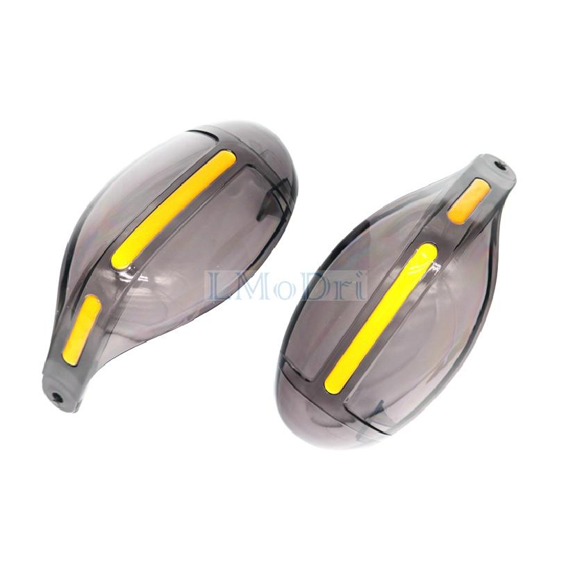 LMoDri Motorcycle Hand Guards Motorcross Dirt Bike Handguard Scooter Windscreen Driving Falling Hands Protection 7/8" 22mm