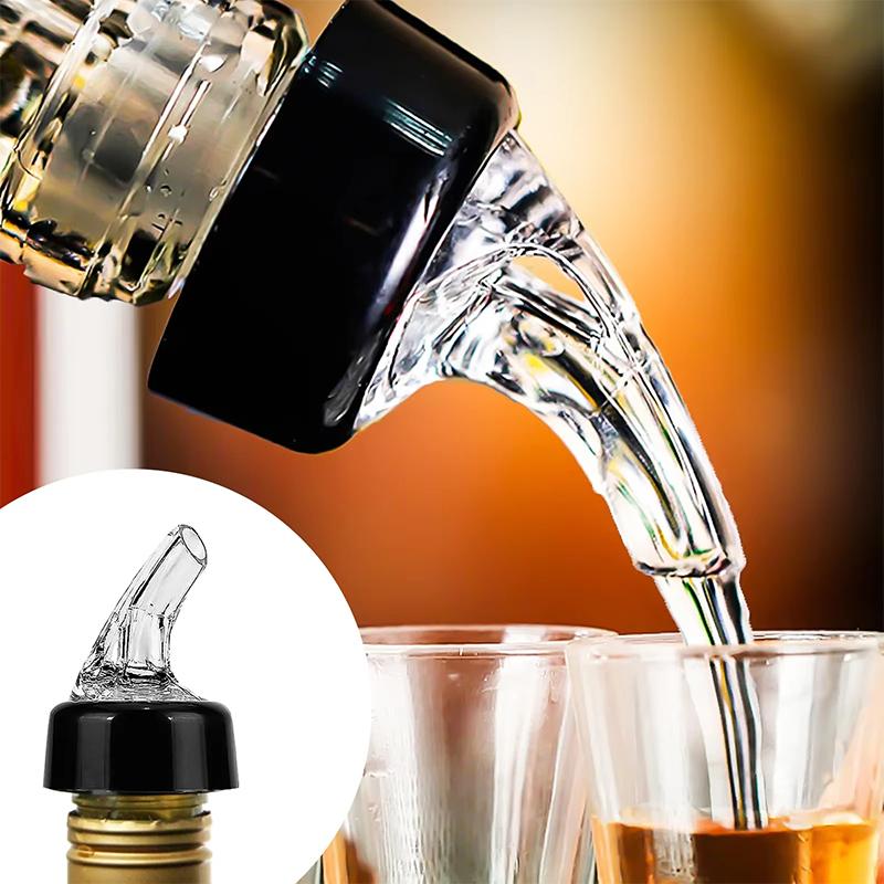 30ml/45ml Wine Pourer Automatic Measured Bottle Pourer Quick Spirit Measure Pourer Drink Wine Cocktail Dispenser Home Bar Tool
