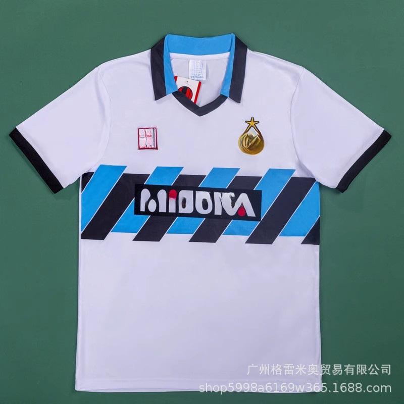 09-10 Inter Retro Jersey Ronaldo Inter Milan 2001/02 Jersey Football Jersey