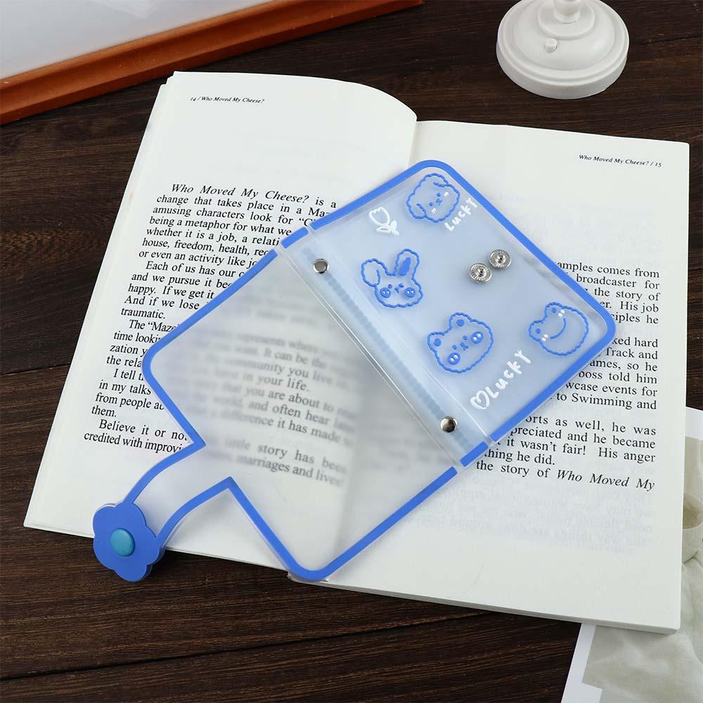 20 Bit Men Matte Transparent Credit Card Box Cartoon Card Holder Card Bag Credit Card Pocket