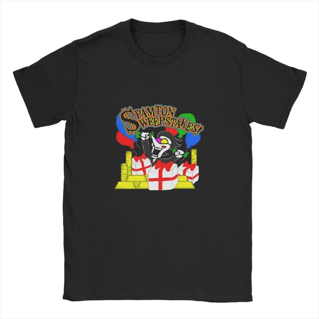 2026 I Love My Girlfriend Mr Tenna T Shirt Summer Deltarune Game Spamton Harajuku TShirts Couple Tees Short Sleeve Tshirt