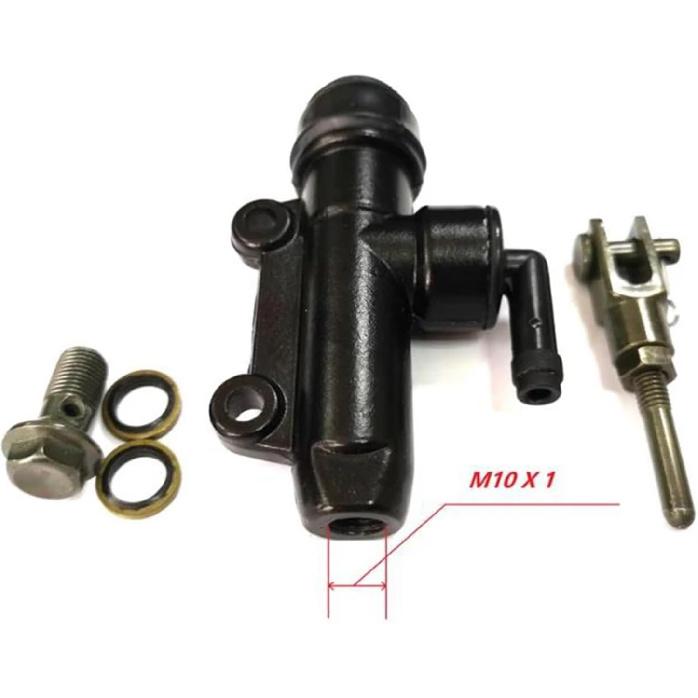 Motorrad Hauptbremszylinder Pumpe Hinten Passend für K-tm RC125 RC200 RC390 RC 125 200 390 Passend für Duke Zubehör