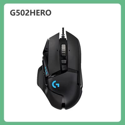 Logitech G502 HERO Dominator Kabelgebundene Maus Gaming Esports HERO Engine RGB-Maus Mechanische Gewichtung Wettbewerb