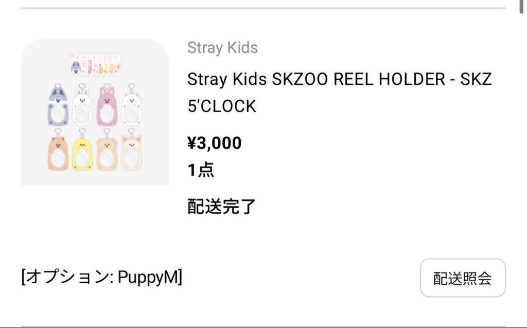 [USED] Papim Reel Holder Trading Card Case Stray Kids