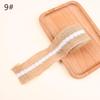 Burlap Roll with Lace Edge for DIY Christmas and Wedding Crafts, Jute Twine Ribbon