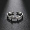 Couple Custom Double First Name Matching Finger Ring For Women Men Personalized Family Gift Gold Color Stainless Steel Jewelry
