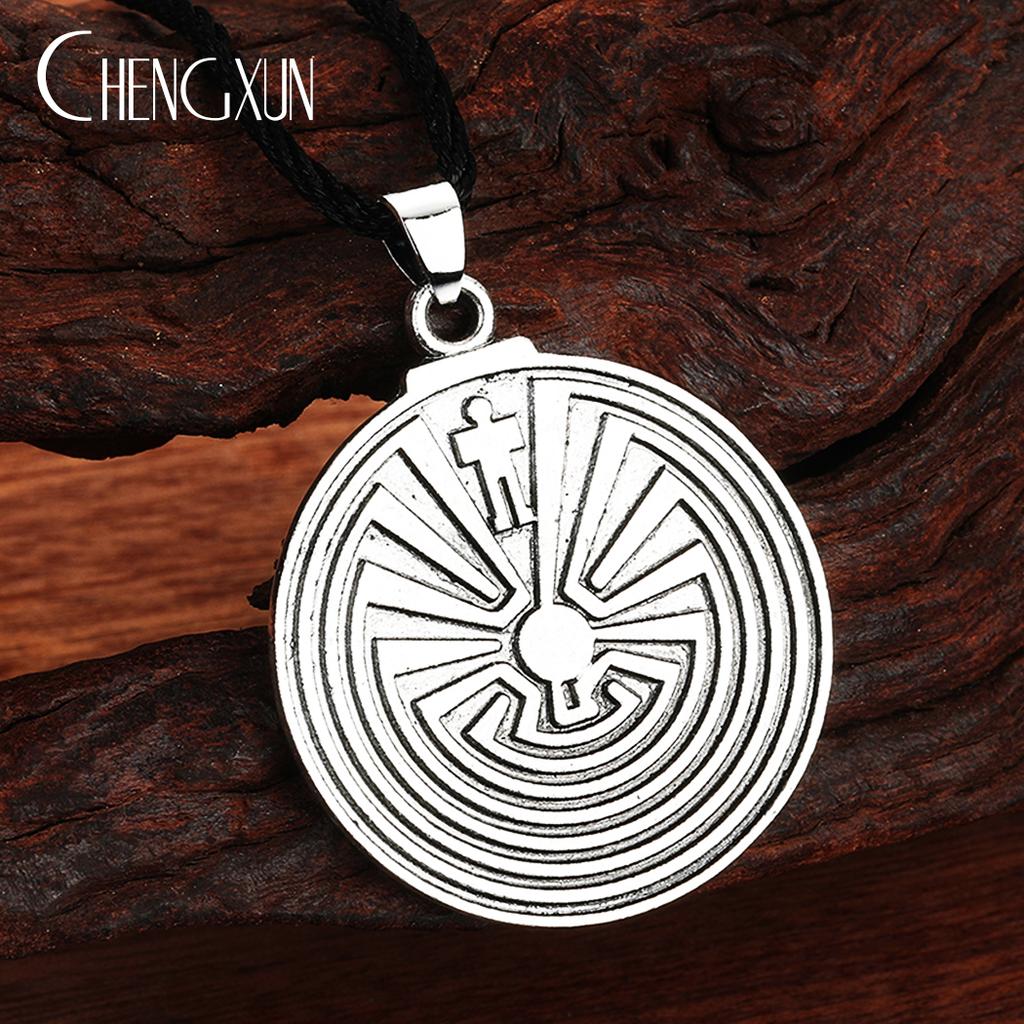 Viking Triple Horn Triskelion Necklace Men Women Multiple Punk Gothic Style Norse Amulet Pendant Slavic Talisman Jewelry for Boy