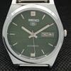 Generalüberholte Vintage-SEIKO 5 Auto 6309A, japanische Herrenuhr, grün, D/D, 593c-a314829-9, SKU593c-a314829