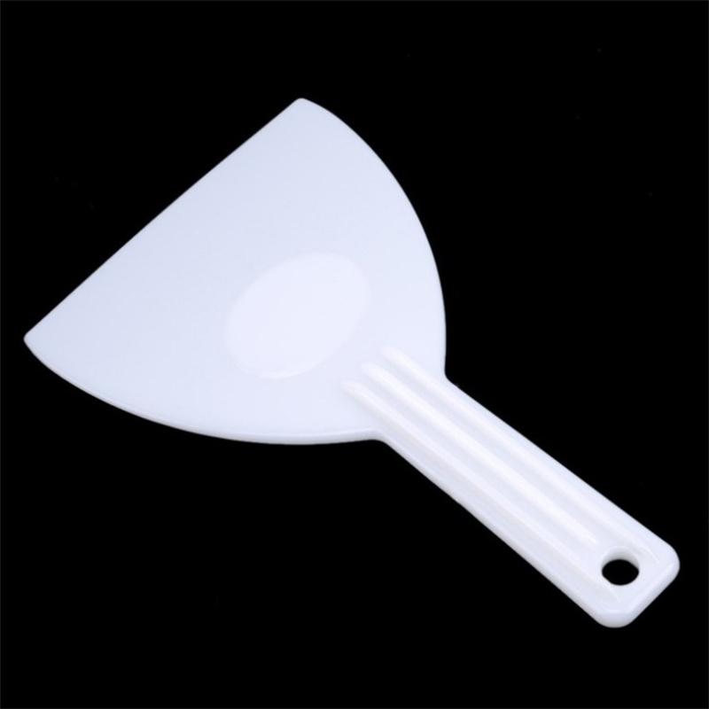 Pasta Bıçağı Plastik Kazıyıcı Tereyağı Hamur Kesici Kendin Yap Pişirme Mutfak Aletleri Yumuşak Çizmez Tahtalar Çikolata Küreği Üçgen