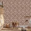 Animal Skin Wallpaper Beige, Rust and Cream 50x1000
