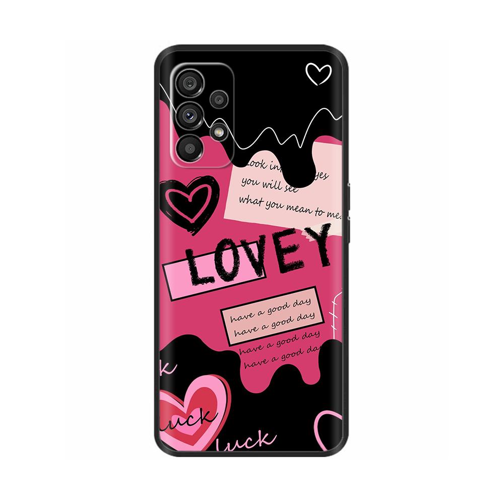 For Samsung A53 Case Cute Panda Flower TPU Soft Silicone Case For Samsung Galaxy A53 5G Cover A 53 SM-A536B Phone Cases Fundas