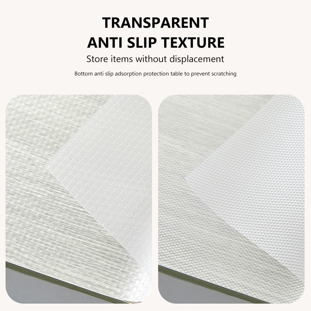 Moisture-Proof Cabinet Mat 45x300cm Drawer Liner Washable EVA Drawer Mat Dining Table