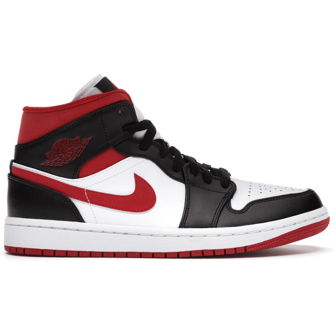 

Кроссовки Jordan 1 Mid Gym Red Black White(554724-122) 44.5