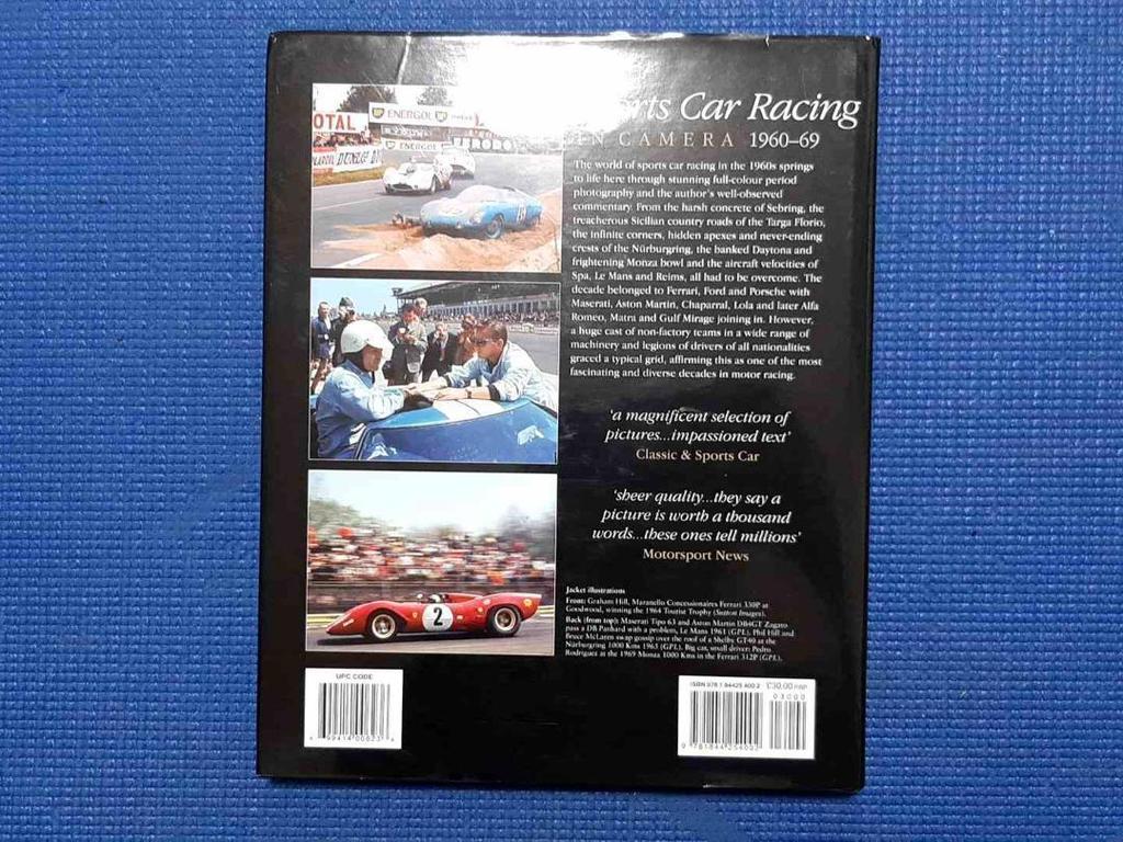 [USED] Books Sports Car Racing in Camera 1960-69