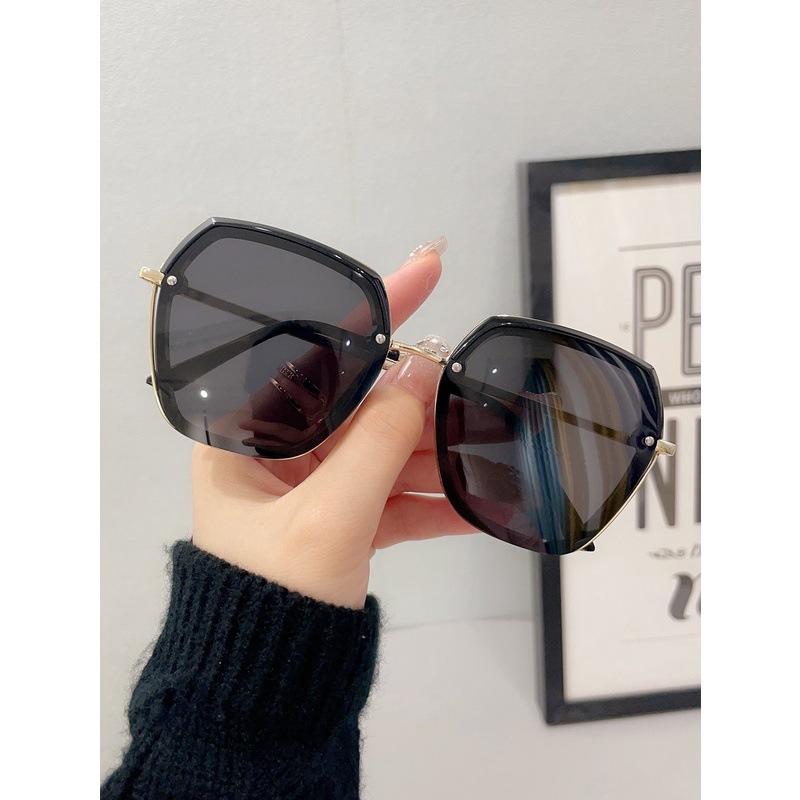 

JYL TS Cat Eye Sunglasses Women UV Protection European Big Frame 8813 A-5684 королевские желтого