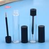 1/5Pcs 10ml Empty Eyeliner Tube Eyelash Vial Eyelash Bottle Fine Yellow Hair Transparent Make Up Container Tube