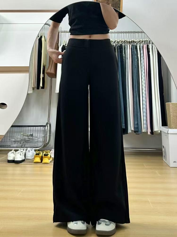 Spring/Summer Women's Slim Temperament Casual Long Suit Pants - Versatile & Petite-Friendly Design