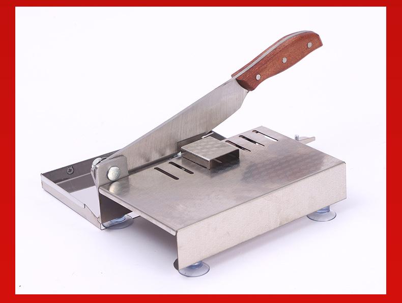 Stainless Steel Guillotine Slicer for Cutting Chinese Medicine and Meats