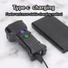 Bicycle Front Light with Electric Loud Horn Waterproof Bike Headlight USB Rechargeable Cycling Flashlight Road Bike Accessories