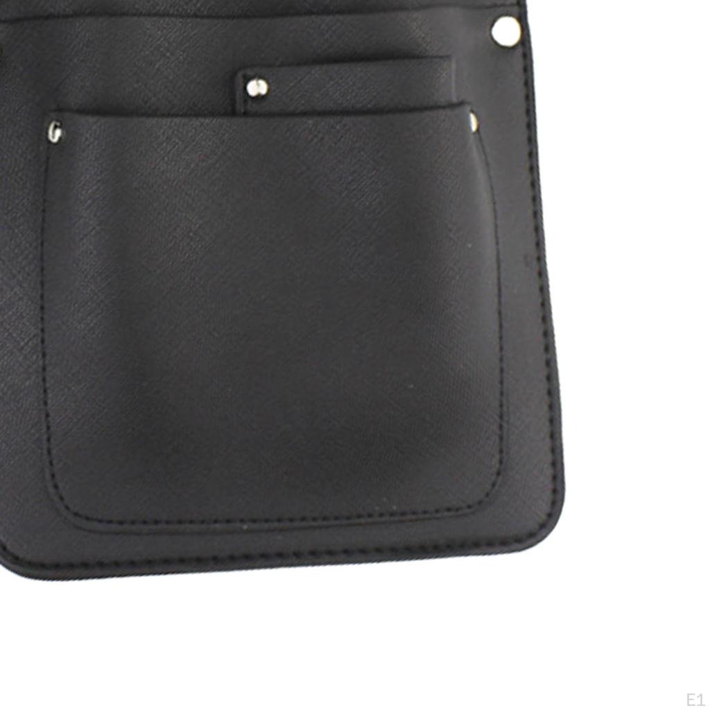 Květinářství Taška na nářadí Přenosná PU kůžeNastavitelný ramenní popruh Crossbody nůžky Držák pro