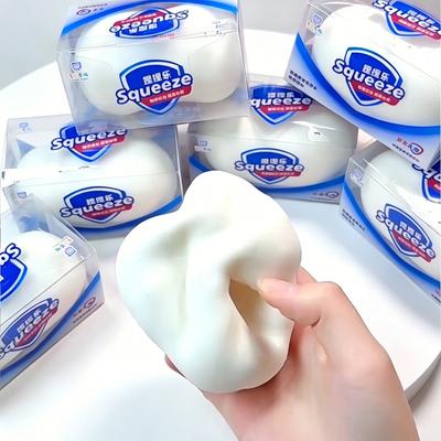 NEW Soap Ball Squishy Soap Stress Relief Fidget Toy Crunchy Squeeze Toys Blocks Filled ASMR Anti Stress Sensory Toys for Adults