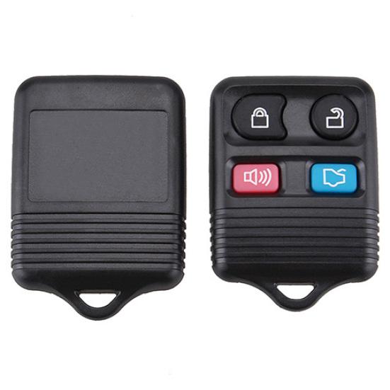 Pouzdro pro výměnu dálkového klíče Shell 4 Button Pad pro Ford s obvodovou deskou