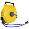 Air Hose Air Hose Reel Automatic Winding Wall Mounted Inner Diameter x Outer Diameter 15m Air Compressor Included Blue Hose Yellow Body HFS(R) 6.5mm