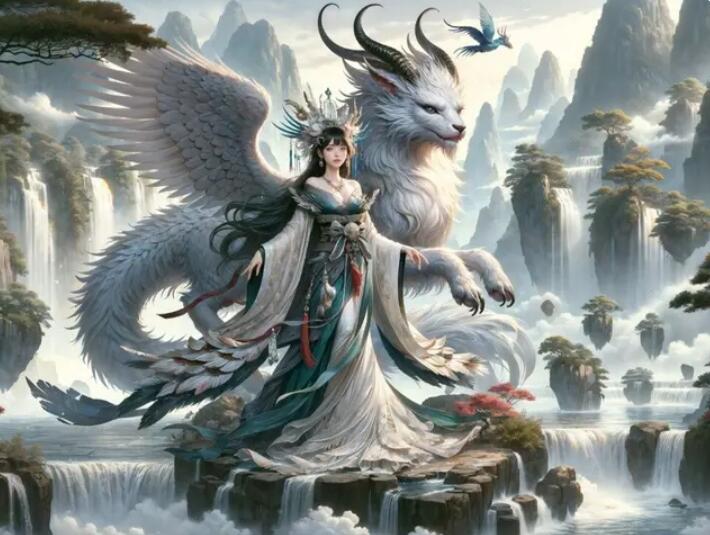 5D Fabelwesen Diamantmalerei Neue Kollektion 2024 Set Anime Frau DIY Voll Diamant Mosaik Kristallstickerei A884