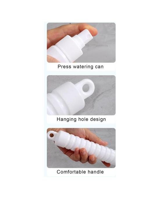 Window Glass Squeegee with Water Spray Non-Slip Handle Design Hanging Storage Multifunctional 3-in-1 Cleaner
