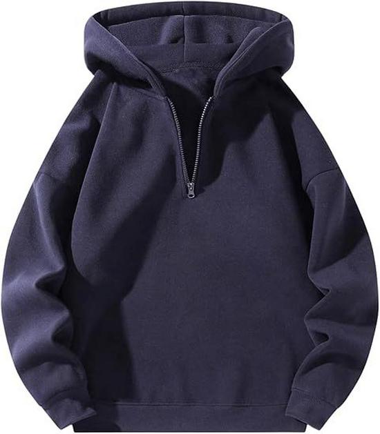 2026 American Casual Zip-Up Hoodie - Loose Sports Sweatshirt for Autumn/Winter European & American Streetwear