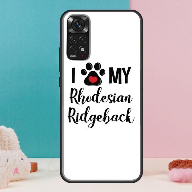 

Rhodesian Ridgeback Dog Case For Xiaomi Redmi Note 13 Pro 14 12 11 9 10 9S 10S 11S 12S Redmi 14C 13C 10C 12C Cover Redmi Note 13 Pro 4G