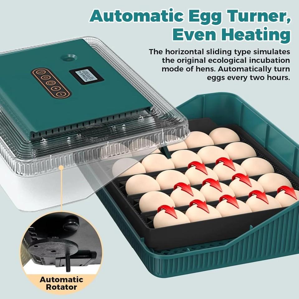 25 Egg Digital Incubator Fully Automatic Hatching Machine Automatic Water Supply