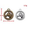 Antique Horse Pendants Metal Animal Charms For DIY Jewelry Handmade Craft Supplies