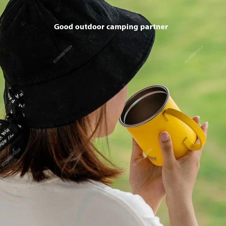 Tyeso Thermoses Large Capacity Stainless Steel Insulated Mug with Handle Perfect Coffee and Tea Beverage Cup Vacuum Flasks