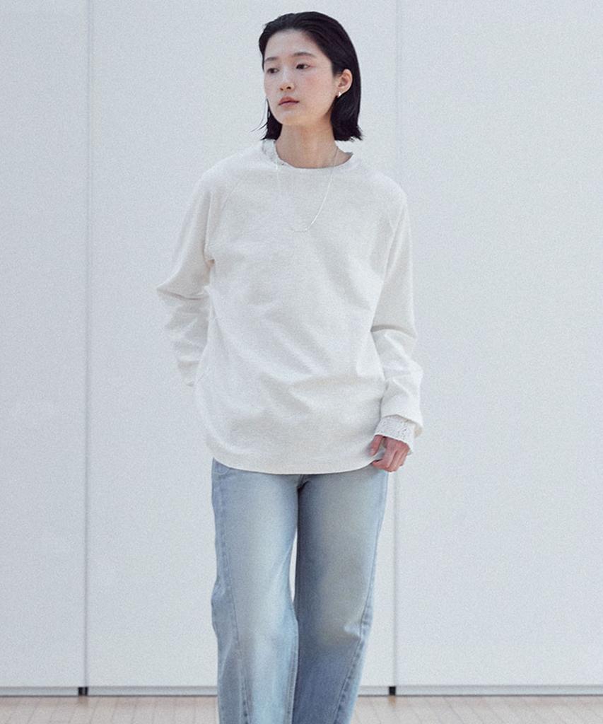 Yutosiseu Reglan Cutting Top(Ivory)