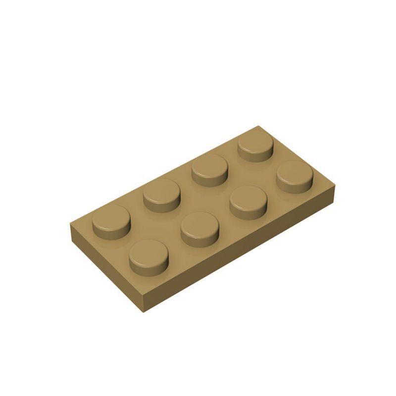 Non-Toxic Moc 10Pcs 3020 2X4 Plate Building Blocks Kit High-Tech Board Light Panel Bricks Particle Idea Toys Children Birthday Kid Gifts