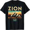 Zion Est 1919 Utah Vintage Retro Nationalpark T-Shirt