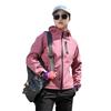 Women's Outdoor Windproof Fleece Softshell Jacket - Warm, Rainproof, Casual Hiking & Trekking Coat for Autumn