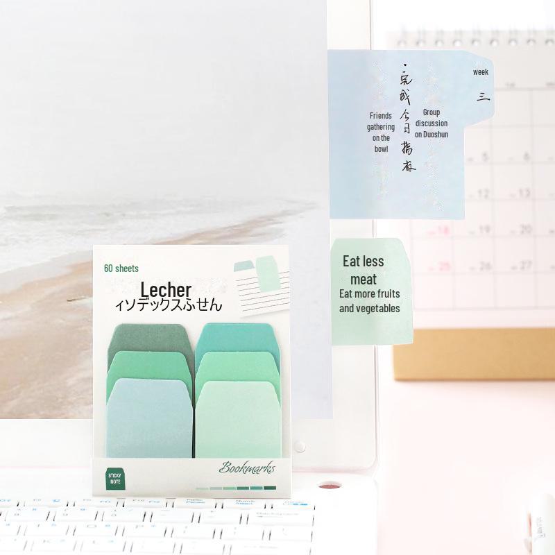 Multicolor Gradient DIY Sticky Notes Stickers