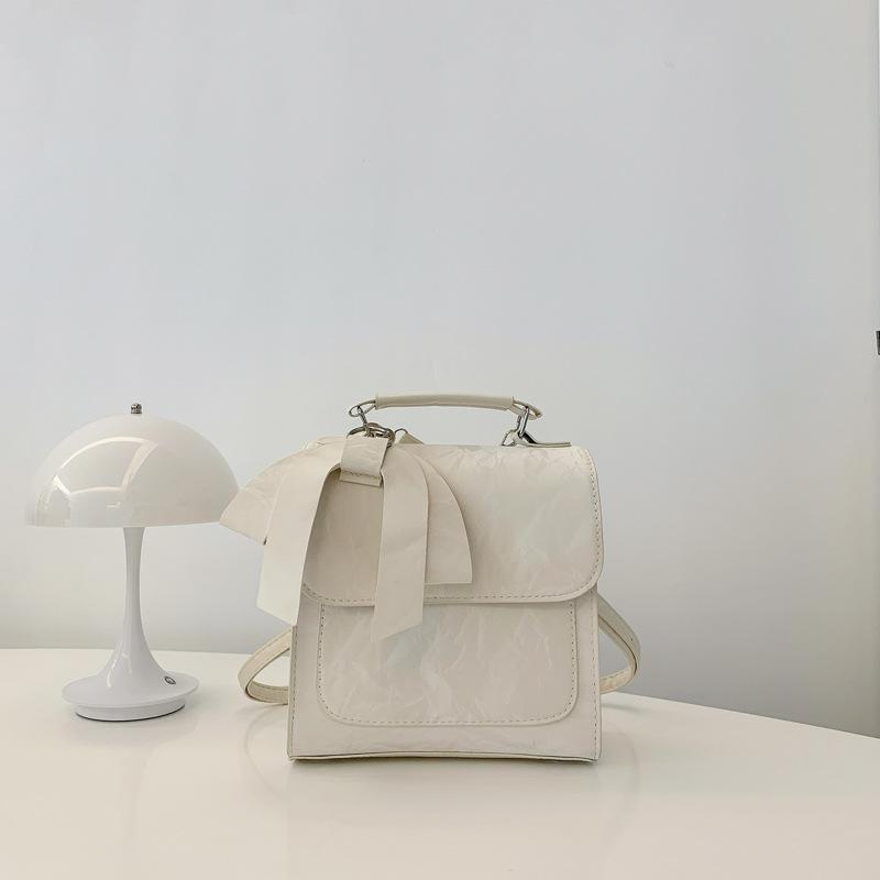 

Корейский модный рюкзак для женщин с маленьким свежим и милым бантом, маленький рюкзак, сумка через плечо Niche Design