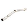 51MM Exhaust Pipe For Suzuki DR650 \ S \ SE 19-22 Motorcycle Muffler Mid Link Pipe Escape Connect Tube Slip On Stainless Steel