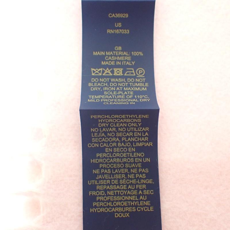 LOUIS VUITTON  M90894 Scarf white/Rose claire cashmere Women