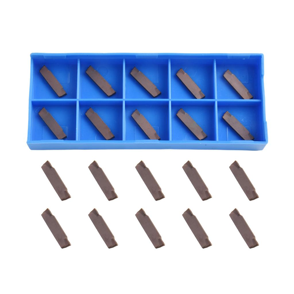 High Efficiency 20PCS MGMN200G PC9030 CNC Carbide Inserts Perfect for Various Machining Environments with Tight Tolerances